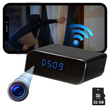 MINI CÁMARA ESPÍA RELOJ SEGURIDAD OCULTA WIFI 1080P DETECTOR